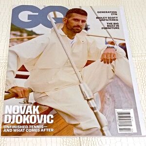GQ Magazine - February 2025 - Novak Djokovic - US Edition - New